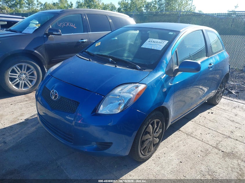 2008 Toyota Yaris VIN JTDJT903685159212 IAAI salvage auction — REAR END, Salvage (Ohio), sold $300 on 2026-07-14 (photo 2)