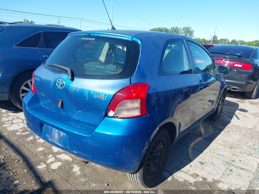 2008 Toyota Yaris VIN JTDJT903685159212 IAAI salvage auction — REAR END, Salvage (Ohio), sold $300 on 2026-07-14 (photo 4)