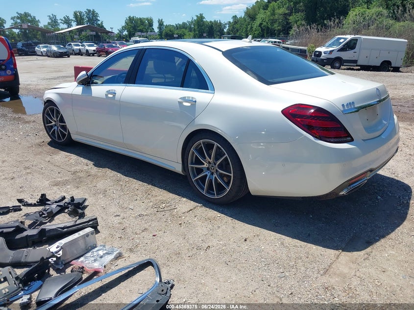 2019 Mercedes-benz S-klasse VIN WDDUG6EB5KA452698 IAAI salvage auction — FRONT END, Salvage Title, sold $17,900 on 2026-08-08 (photo 3)