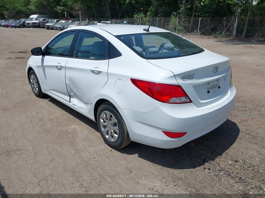 2017 Hyundai Accent VIN KMHCT4AE6HU276043 IAAI salvage auction — SIDE, Salvage (Rhode Island), sold $1,650 on 2026-07-12 (photo 3)