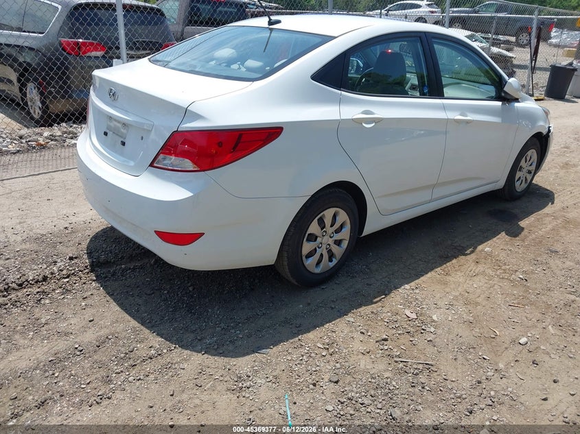 2017 Hyundai Accent VIN KMHCT4AE6HU276043 IAAI salvage auction — SIDE, Salvage (Rhode Island), sold $1,650 on 2026-07-12 (photo 4)