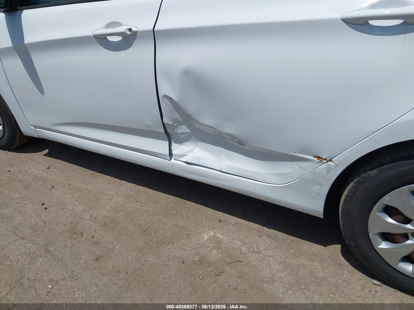 2017 Hyundai Accent VIN KMHCT4AE6HU276043 IAAI salvage auction — SIDE, Salvage (Rhode Island), sold $1,650 on 2026-07-12 (photo 6)