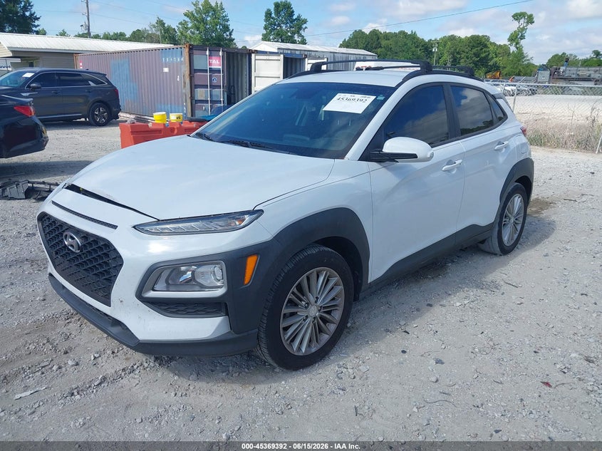 2019 Hyundai Kona VIN KM8K22AA6KU386453 IAAI salvage auction — RIGHT FRONT, Salvage (North Carolina), sold $2,300 on 2026-07-14 (photo 2)