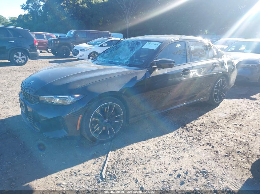 2026 BMW 3er VIN 3MW69FT00T8F98483 IAAI salvage auction — ROOF, Mv-907A (New York), sold $21,150 on 2026-08-24 (photo 2)