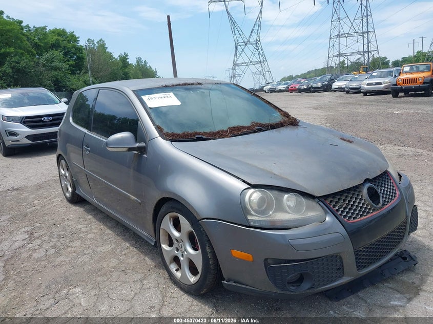 2009 Volkswagen Gti VIN WVWED71K89W054210 IAAI salvage auction — NORMAL WEAR, Clear (Pennsylvania), sold $450 on 2026-07-24 (photo 1)