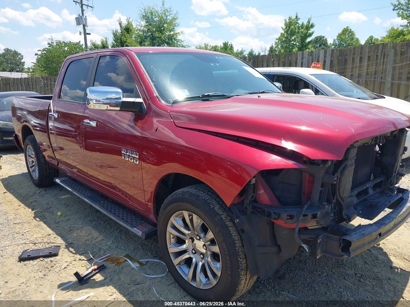 2014 Ram 1500 VIN 1C6RR7WT7ES414628 IAAI salvage auction — REAR END, Salvage (Virginia), sold $2,800 on 2026-07-24 (photo 1)