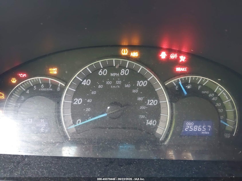 2012 Toyota Camry VIN 4T1BF1FK9CU197085 IAAI salvage auction — FRONT END, Salvage Title, sold $925 on 2026-07-18 (photo 7)
