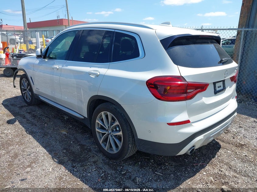 2018 BMW X3 VIN 5UXTR9C50JLC79174 IAAI salvage auction — FRONT END, Salvage (Tennessee), sold $10,725 on 2026-07-09 (photo 3)