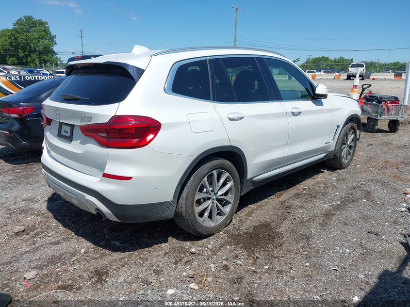 2018 BMW X3 VIN 5UXTR9C50JLC79174 IAAI salvage auction — FRONT END, Salvage (Tennessee), sold $10,725 on 2026-07-09 (photo 4)
