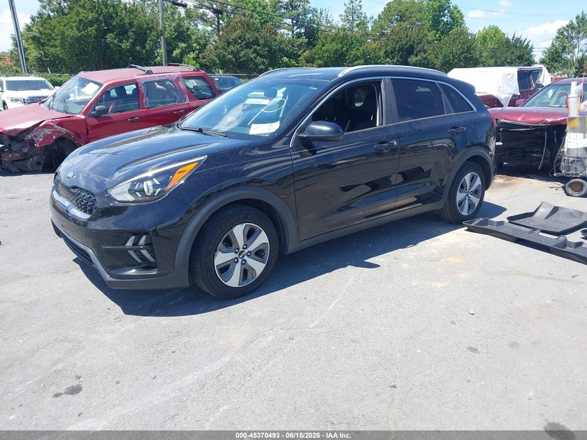 2020 Kia Niro VIN KNDCB3LC1L5362702 IAAI salvage auction — REAR END, Salvage (North Carolina), sold $1,400 on 2026-07-29 (photo 2)