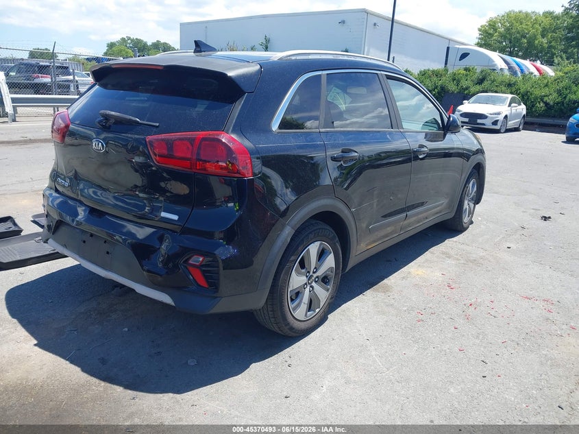 2020 Kia Niro VIN KNDCB3LC1L5362702 IAAI salvage auction — REAR END, Salvage (North Carolina), sold $1,400 on 2026-07-29 (photo 4)
