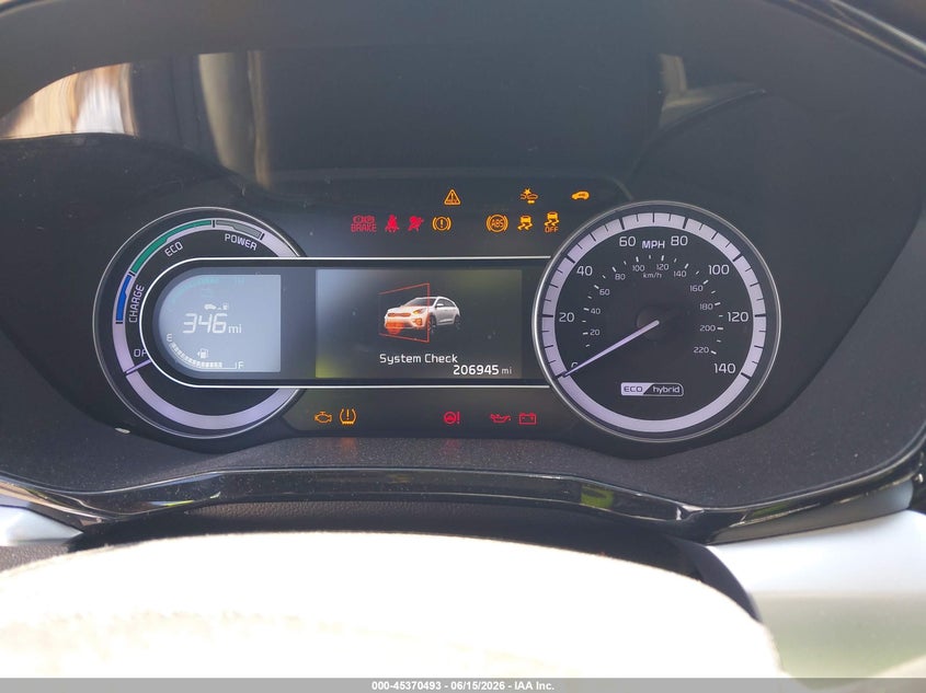 2020 Kia Niro VIN KNDCB3LC1L5362702 IAAI salvage auction — REAR END, Salvage (North Carolina), sold $1,400 on 2026-07-29 (photo 7)