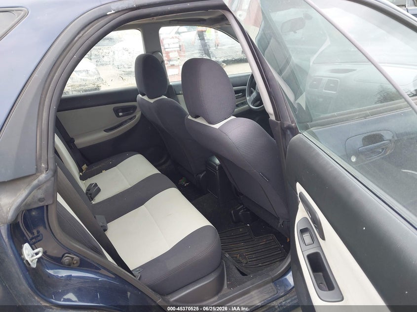 2005 Saab 9-2x VIN JF4GG61665H051357 IAAI salvage auction — LEFT SIDE, Bill Of Sale (Washington), sold $325 on 2026-07-15 (photo 8)