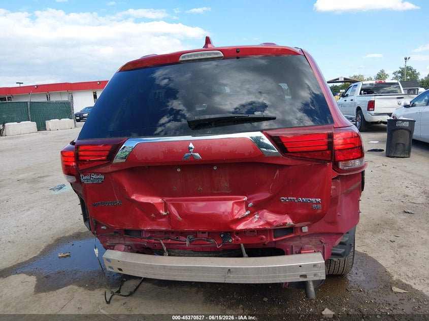 2018 Mitsubishi Outlander VIN JA4AD3A36JZ032199 IAAI salvage auction — REAR END, Salvage - Greater Than 75% (Maryland), sold $3,700 on 2026-07-09 (photo 6)