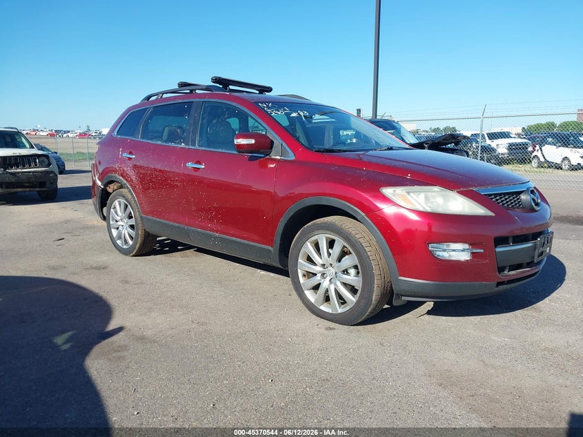 2009 Mazda Cx-9 VIN JM3TB38A190180082 IAAI salvage auction — RIGHT REAR, Parts Only Bos (Minnesota), sold $300 on 2026-07-13 (photo 1)