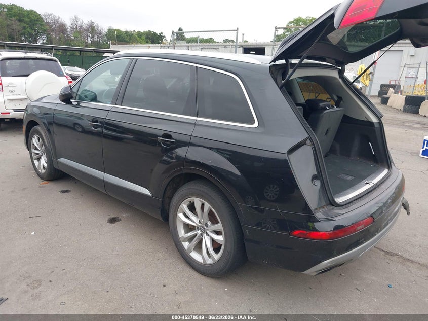 2018 Audi Q7 VIN WA1AAAF76JD051101 IAAI salvage auction — THEFT, Wait Title, sold $6,300 on 2026-09-06 (photo 3)