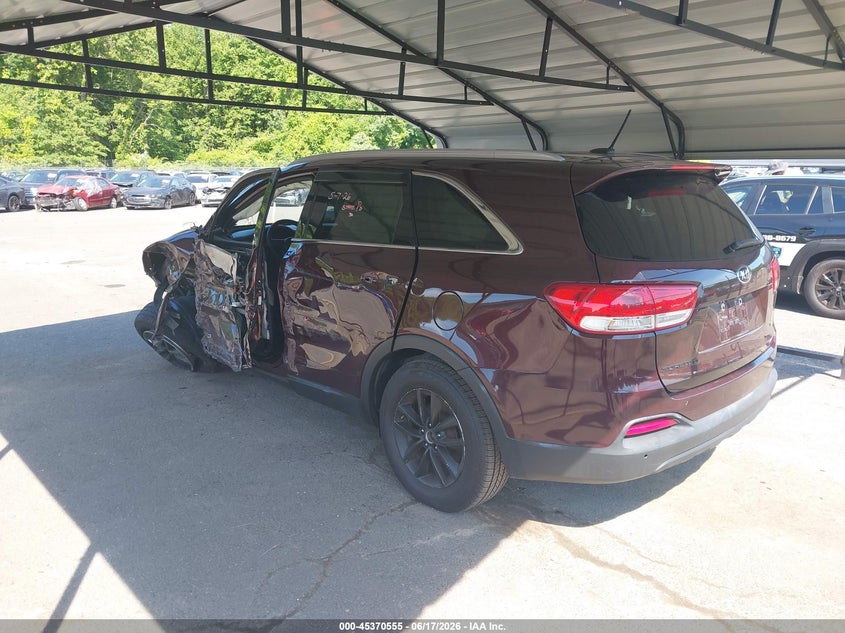 2017 Kia Sorento VIN 5XYPGDA30HG261483 IAAI salvage auction — FRONT END, Salvage Title, sold $1,600 on 2026-07-16 (photo 3)