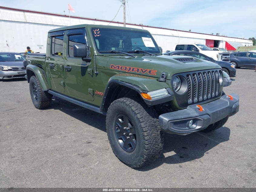2021 Jeep Gladiator VIN 1C6JJTEGXML606605 — IAAI salvage auction photo