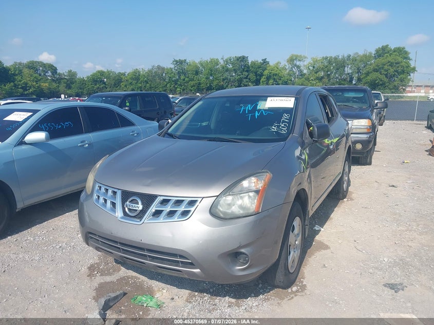 2014 Nissan Rogue VIN JN8AS5MT3EW605798 IAAI salvage auction — NORMAL WEAR, Clear (Tennessee), sold $400 on 2026-07-23 (photo 6)