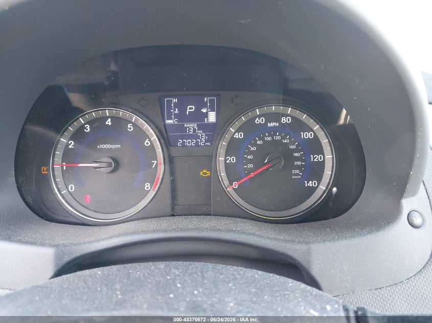 2016 Hyundai Accent VIN KMHCT4AE0GU947673 IAAI salvage auction — NORMAL WEAR, Clear (Tennessee), sold $575 on 2026-07-16 (photo 7)