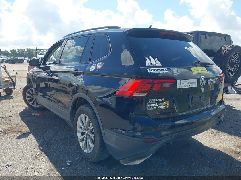 2020 Volkswagen Tiguan VIN 3VV1B7AX0LM102940 IAAI salvage auction — REAR END, Salvage (Louisiana), sold $2,250 on 2026-07-28 (photo 3)