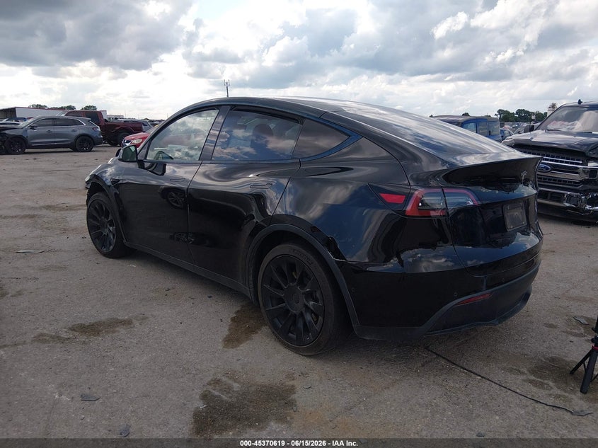 2022 Tesla Model y VIN 7SAYGAEE8NF365837 IAAI salvage auction — FRONT END, Original (Texas), sold $7,750 on 2026-09-05 (photo 3)