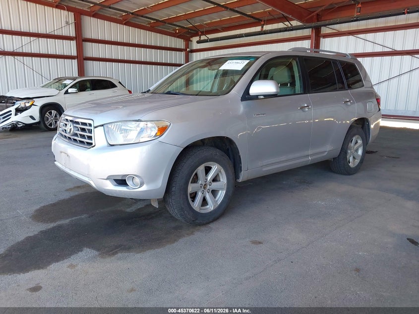 2008 Toyota Highlander VIN JTEES42A382073176 IAAI salvage auction — NORMAL WEAR, Clear - Dealer Only (California), sold $1,850 on 2026-07-21 (photo 2)