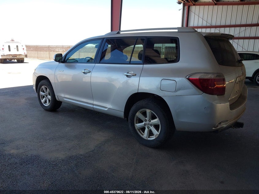 2008 Toyota Highlander VIN JTEES42A382073176 IAAI salvage auction — NORMAL WEAR, Clear - Dealer Only (California), sold $1,850 on 2026-07-21 (photo 3)