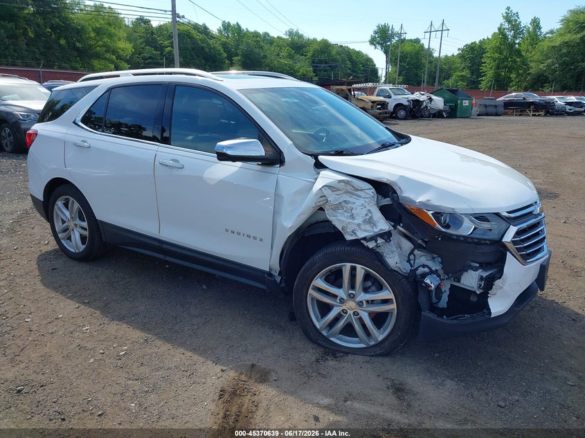 2019 Chevrolet Equinox VIN 3GNAXXEV9KS610754 IAAI salvage auction — FRONT END, Salvage Title, sold $5,500 on 2026-07-30 (photo 1)