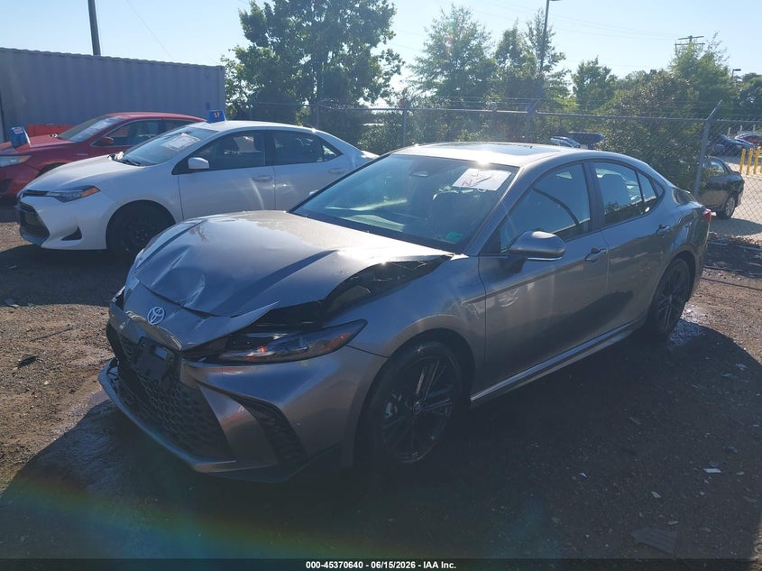 2025 Toyota Camry VIN 4T1DAACK5SU613630 IAAI salvage auction — FRONT END, Salvage Title, sold $9,000 on 2026-07-29 (photo 2)
