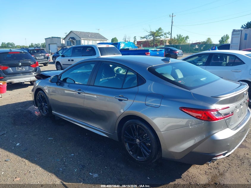 2025 Toyota Camry VIN 4T1DAACK5SU613630 IAAI salvage auction — FRONT END, Salvage Title, sold $9,000 on 2026-07-29 (photo 3)