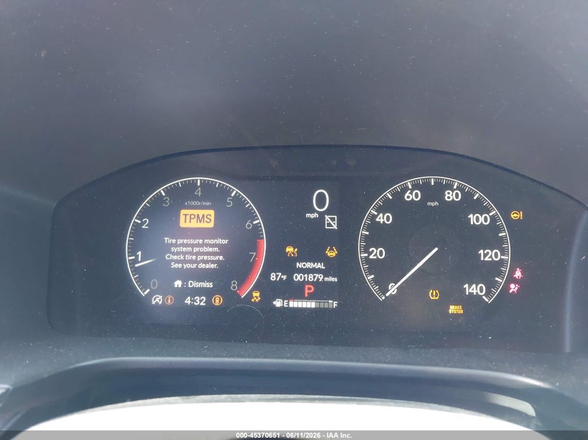 2026 Honda Cr-v VIN 2HKRS3H25TH324464 IAAI salvage auction — FRONT END, Salvage Title, sold $8,000 on 2026-07-29 (photo 7)