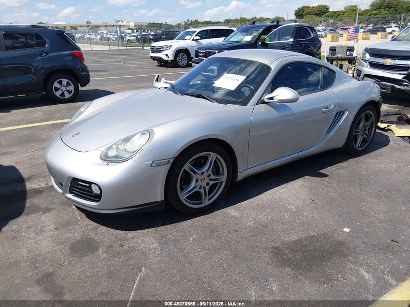 2010 Porsche Cayman VIN WP0AA2A86AU760140 IAAI salvage auction — RIGHT REAR, Rebuildable (Florida), sold $3,550 on 2026-08-15 (photo 2)