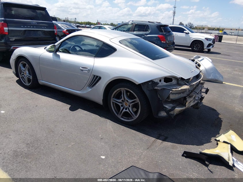 2010 Porsche Cayman VIN WP0AA2A86AU760140 IAAI salvage auction — RIGHT REAR, Rebuildable (Florida), sold $3,550 on 2026-08-15 (photo 3)