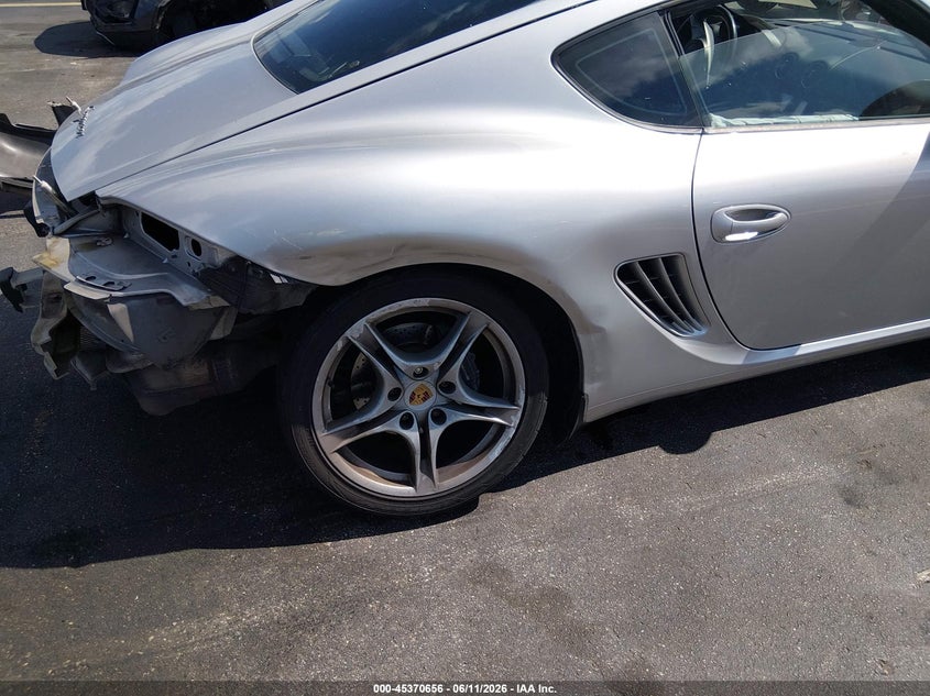 2010 Porsche Cayman VIN WP0AA2A86AU760140 IAAI salvage auction — RIGHT REAR, Rebuildable (Florida), sold $3,550 on 2026-08-15 (photo 6)