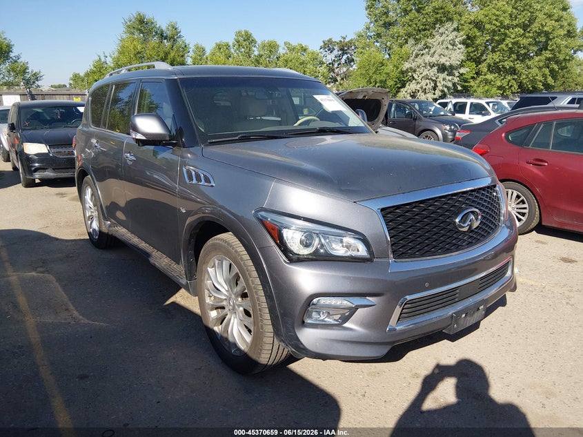 2015 Infiniti Qx80 VIN JN8AZ2NFXF9572463 IAAI salvage auction — NORMAL WEAR, Clear (Colorado), sold $1,600 on 2026-07-28 (photo 1)