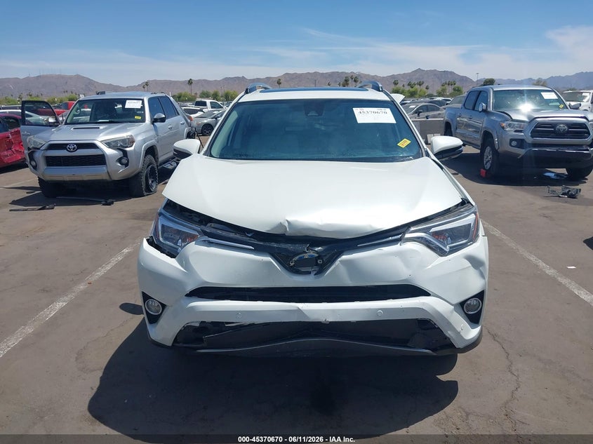 2018 Toyota VIN JTMDJREV2JD227384 IAAI salvage auction — FRONT END, Salvage (Arizona), sold $9,350 on 2026-07-07 (photo 6)