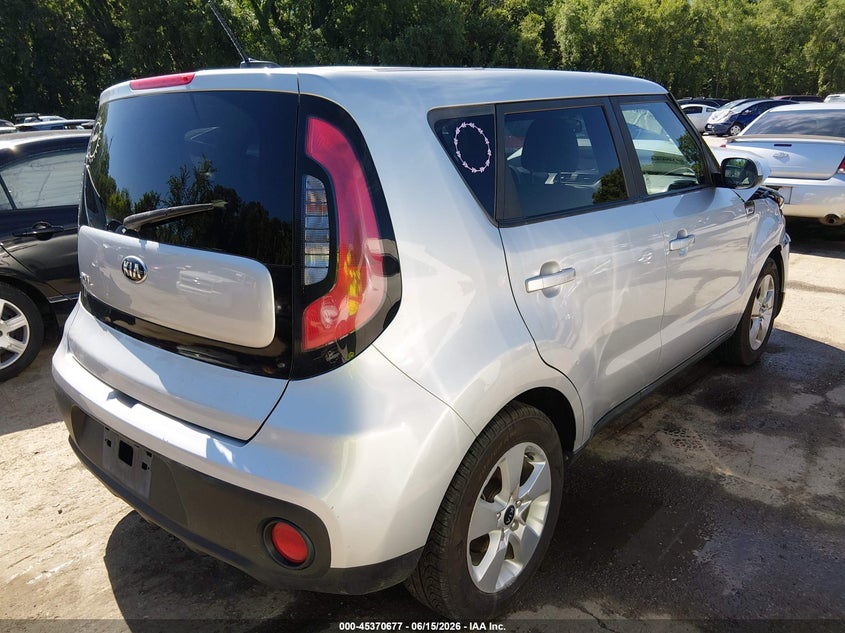2017 Kia Soul VIN KNDJN2A24H7484274 IAAI salvage auction — FRONT END, Salvage (Kansas), sold $725 on 2026-07-15 (photo 4)