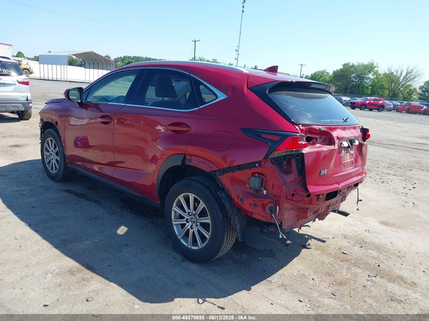 2021 Lexus Nx VIN JTJDARBZ1M5026806 IAAI salvage auction — FRONT & REAR, Salvage (Virginia), sold $7,075 on 2026-07-28 (photo 3)