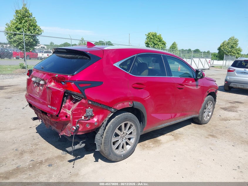 2021 Lexus Nx VIN JTJDARBZ1M5026806 IAAI salvage auction — FRONT & REAR, Salvage (Virginia), sold $7,075 on 2026-07-28 (photo 4)