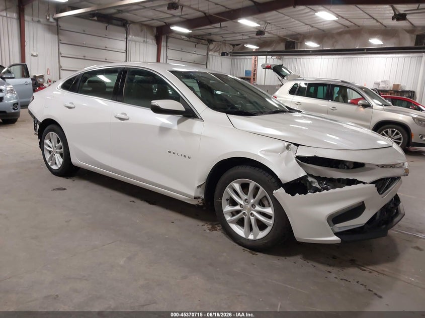 2017 Chevrolet Malibu VIN 1G1ZE5ST6HF208768 IAAI salvage auction — FRONT & REAR, Salvage (Iowa), sold $1,050 on 2026-07-09 (photo 1)