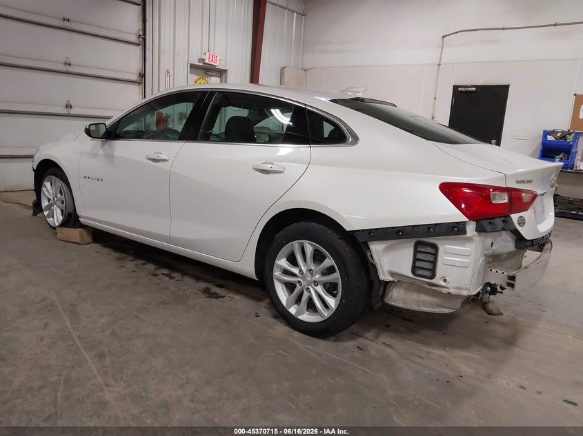 2017 Chevrolet Malibu VIN 1G1ZE5ST6HF208768 IAAI salvage auction — FRONT & REAR, Salvage (Iowa), sold $1,050 on 2026-07-09 (photo 3)