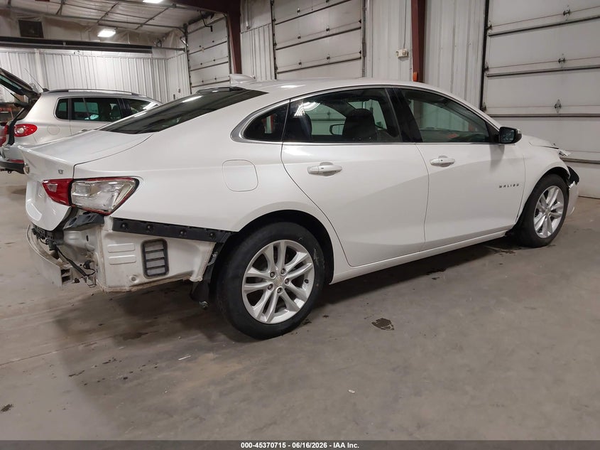 2017 Chevrolet Malibu VIN 1G1ZE5ST6HF208768 IAAI salvage auction — FRONT & REAR, Salvage (Iowa), sold $1,050 on 2026-07-09 (photo 4)