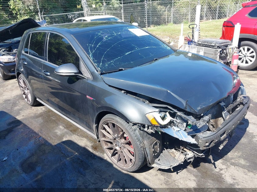 2017 Volkswagen Golf gti VIN 3VW447AU1HM027293 — IAAI salvage auction photo