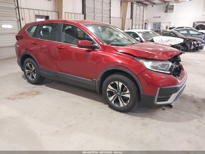 2021 Honda Cr-v VIN 7FARW2H7XME029584 IAAI salvage auction — FRONT END, Salvage Title, sold $6,500 on 2026-07-23 (photo 1)