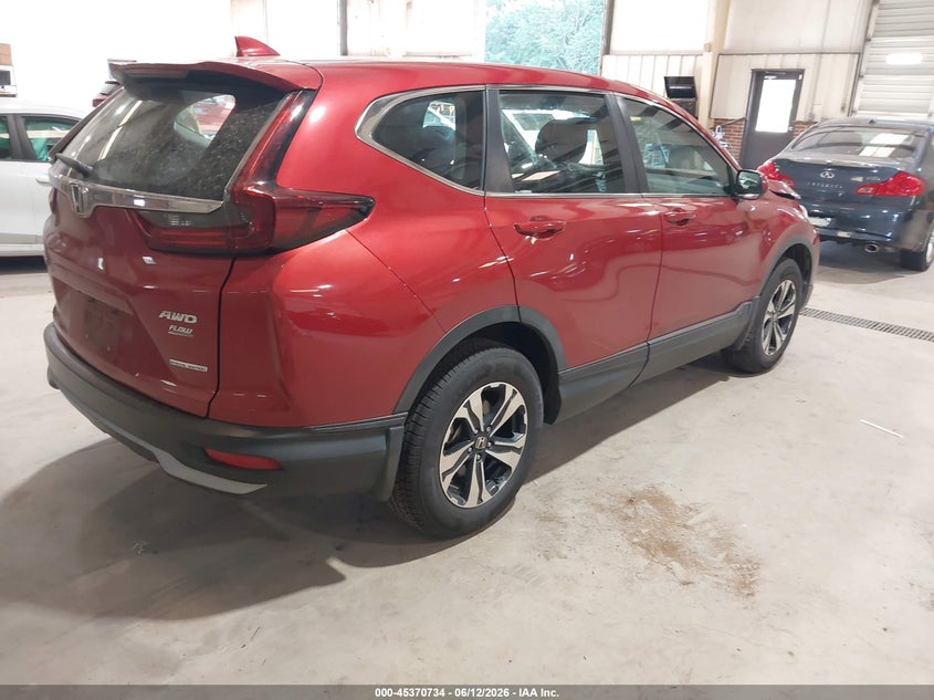 2021 Honda Cr-v VIN 7FARW2H7XME029584 IAAI salvage auction — FRONT END, Salvage Title, sold $6,500 on 2026-07-23 (photo 4)