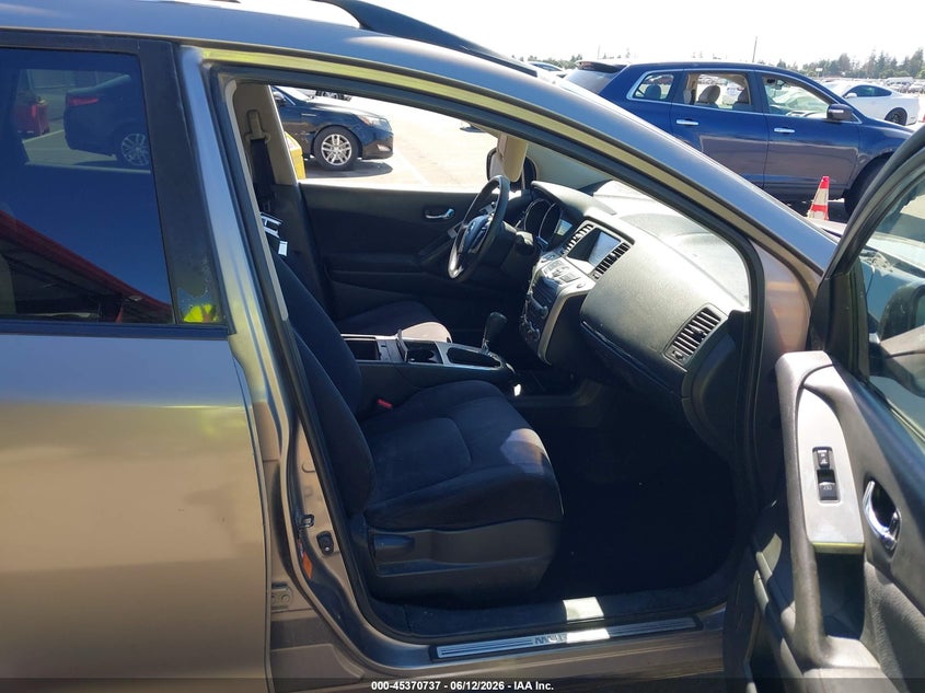2009 Nissan Murano VIN JN8AZ18U39W028493 IAAI salvage auction — NORMAL WEAR, Clear - Dealer Only (California), sold $550 on 2026-07-07 (photo 5)
