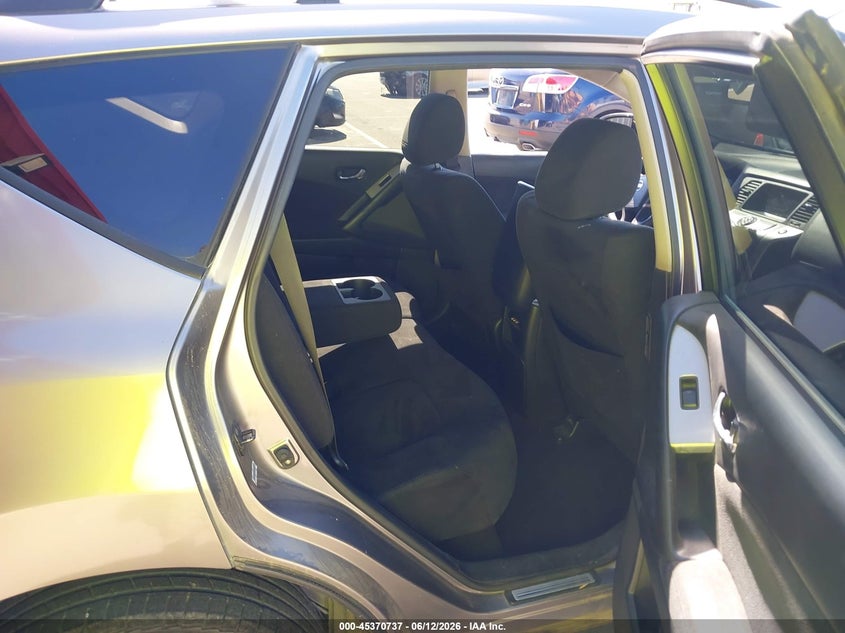 2009 Nissan Murano VIN JN8AZ18U39W028493 IAAI salvage auction — NORMAL WEAR, Clear - Dealer Only (California), sold $550 on 2026-07-07 (photo 8)