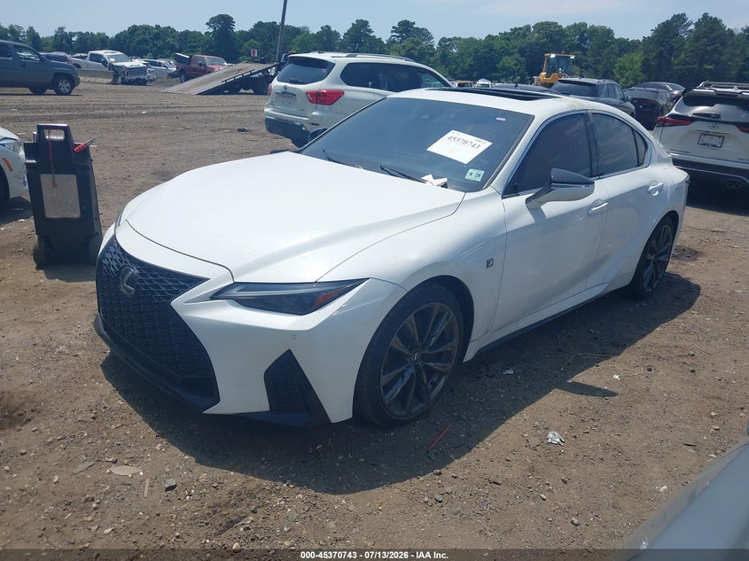 2024 Lexus Is VIN JTHGZ1E26R5034298 IAAI salvage auction — UNKNOWN, Salvage (New Jersey), sold $24,200 on 2026-07-21 (photo 2)