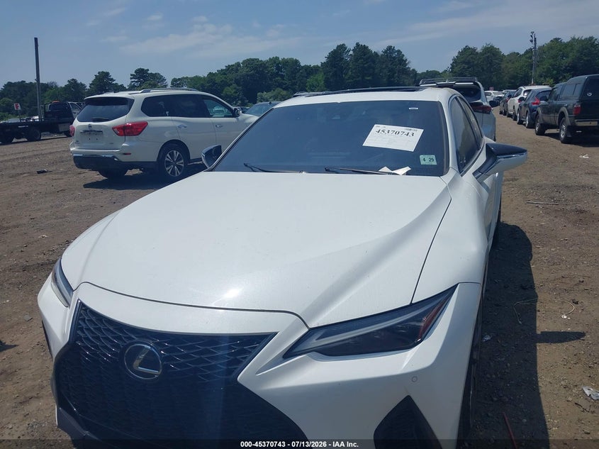 2024 Lexus Is VIN JTHGZ1E26R5034298 IAAI salvage auction — UNKNOWN, Salvage (New Jersey), sold $24,200 on 2026-07-21 (photo 6)